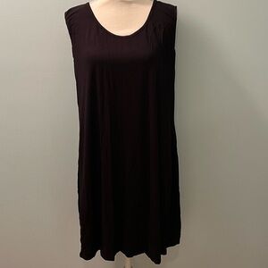Black tank dress
